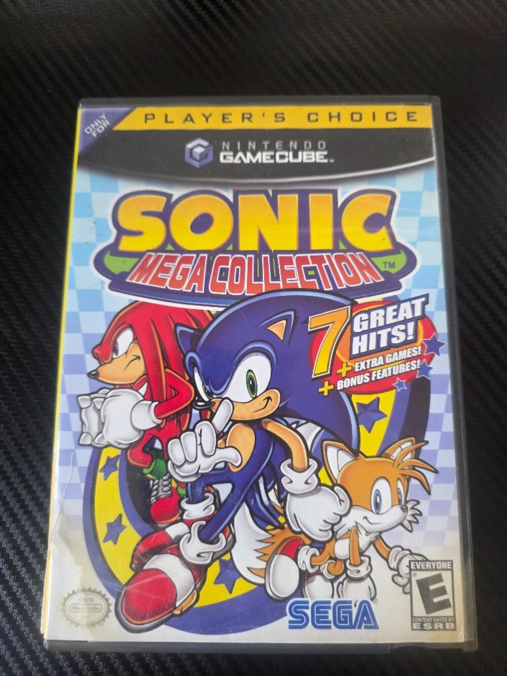 Sonic Mega Collection Nintendo Gamecube missing manual